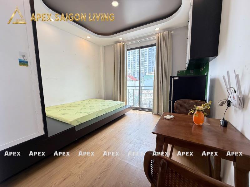 Cho thuê phòng studio full nội thất rộng 35m2 - ban công thoáng - gần trường hutech, uth, ftu, hồng bàng, uef - 3