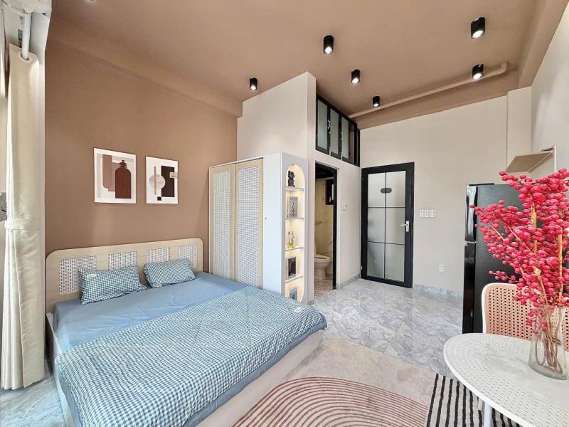 Studio ban công | full nội thất cao cấp | phòng siêu xinh | - 2