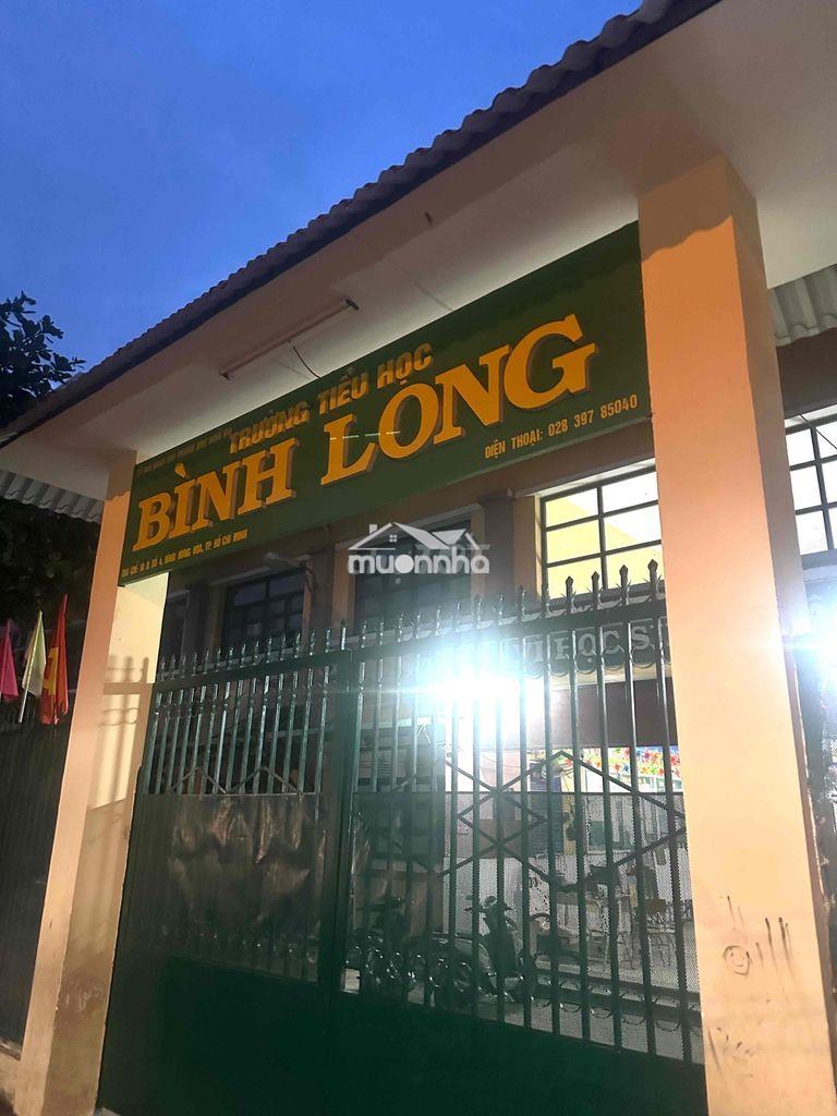 Nhà [ 3,3 x 7] 1 lầu 1 lửng 1 +st (3pn,2wc)  đsố 4–trường  bình  long