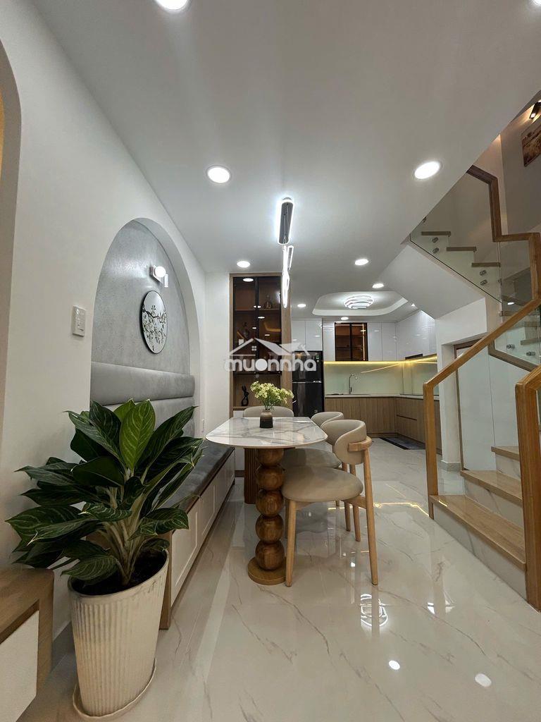 Nhà mới 3 tầng btct full nội thất - ngang 4,5m - trung tâm q.3 - 4