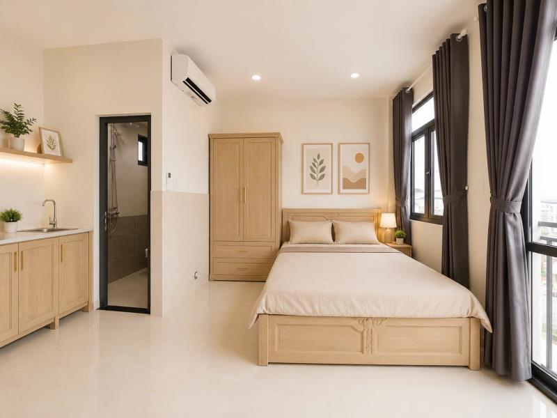 Khai trương phòng full nội thất, cửa sổ thoáng mát gần tô hiệu - 2