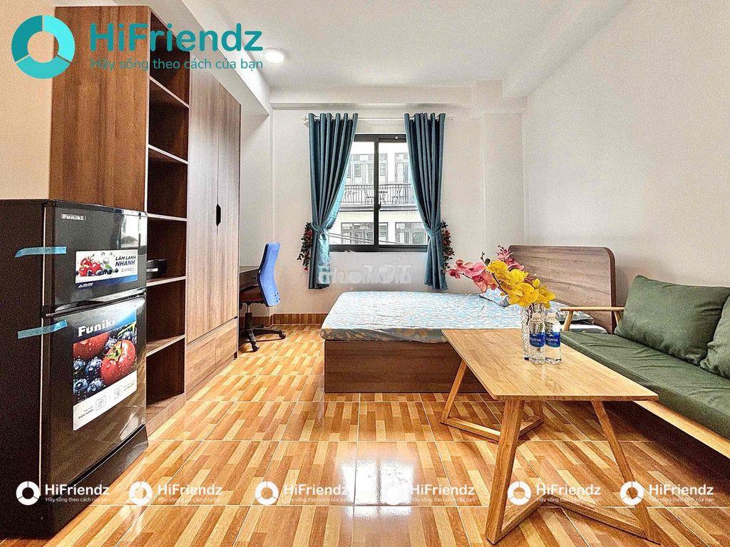 Studio full nội thất cửa sổ trời mới xây ngay công viên phần mềm q12 - 2