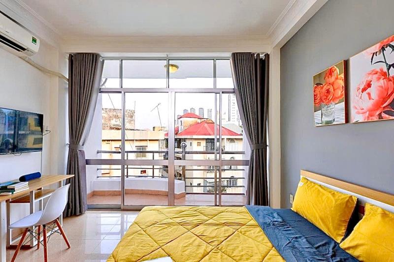 🧸 Cho thuê căn hộ dạng studio - ban công, full nội thất - hoàng sa, quận 1 - ngay cầu thị nghè 🧸 - 2