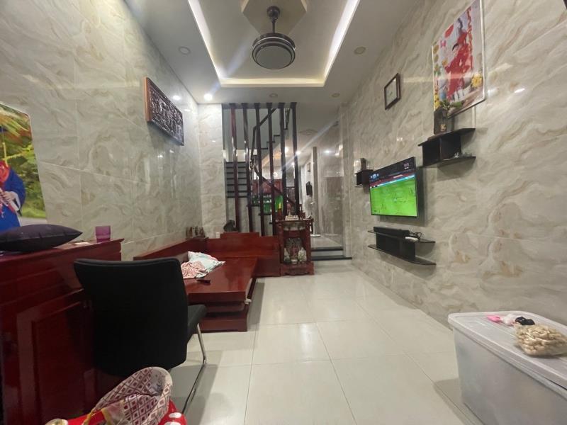 Chủ nợ bán gấp! nhà lê thị lơ 3 tầng 67m2 gần chợ hóc môn - 2.95 tỷ - 2