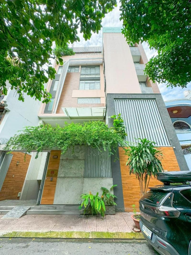 Tòa nhà 8 tầng - gần cổng t3 - lê văn huân - tân bình - dt: 12.5*16m (195m2) - 69 tỷ