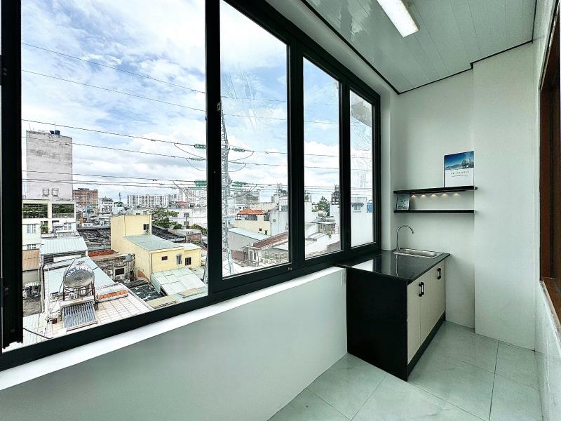 Căn hộ studio tách bếp, 35m2, full nội thất, thang máy, đường thoại ngọc hầu - 4