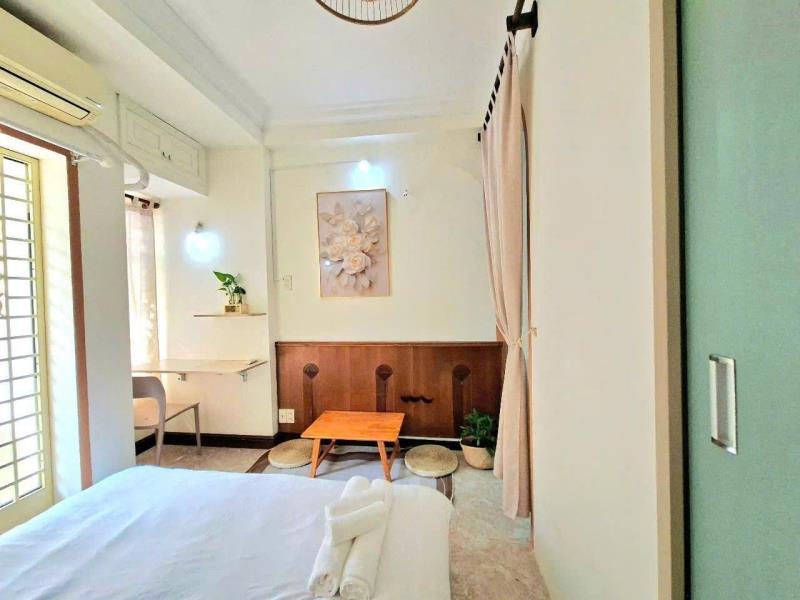 Cho thuê phòng trọ sinh viên quận 1 – gần đh khoa học tự nhiên, đh khxh&nv, ueh | 1pn + ban công + bếp riêng
