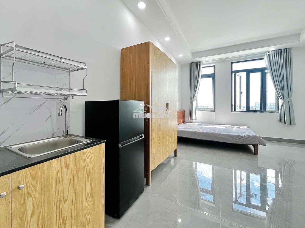 Studio cửa sổ trời rộng 30m2😍 full nội thất - Ảnh 3