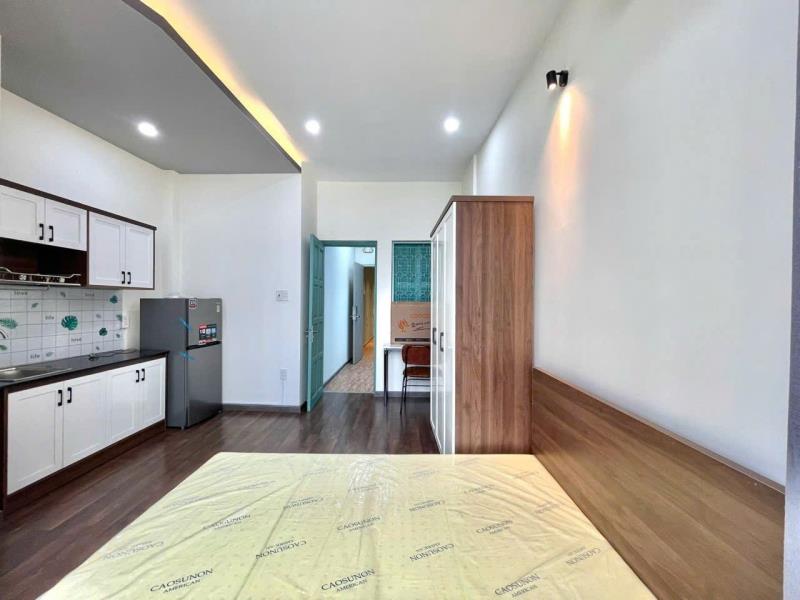 Căn hộ cho thuê bình thạnh full nội thất có ban công, cửa sổ – gần hàng xanh, bà chiểu - 4