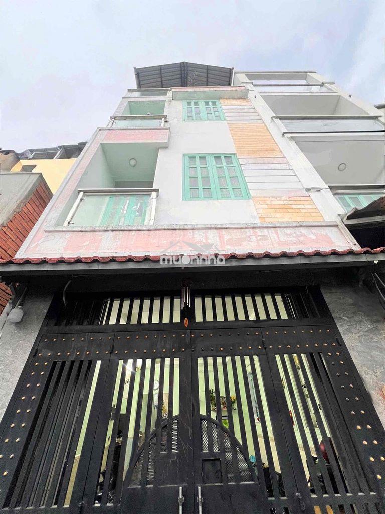 Bán nhà 4 tầng mới hẻm 64 hoà bình, p.5, quận 11