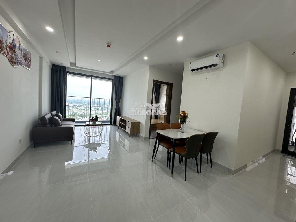 Cho thuê căn hộ 2pn2wc full nội thất đẹp tòa nhà a&t sky garden - 2