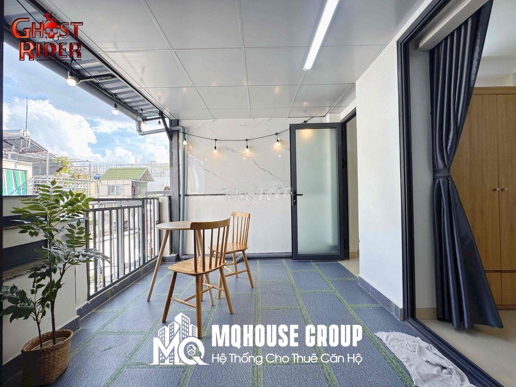 New 100% - penthouse 1pn balcony, giặt riêng - chợ bà chiểu, bờ kè ts - Ảnh 4