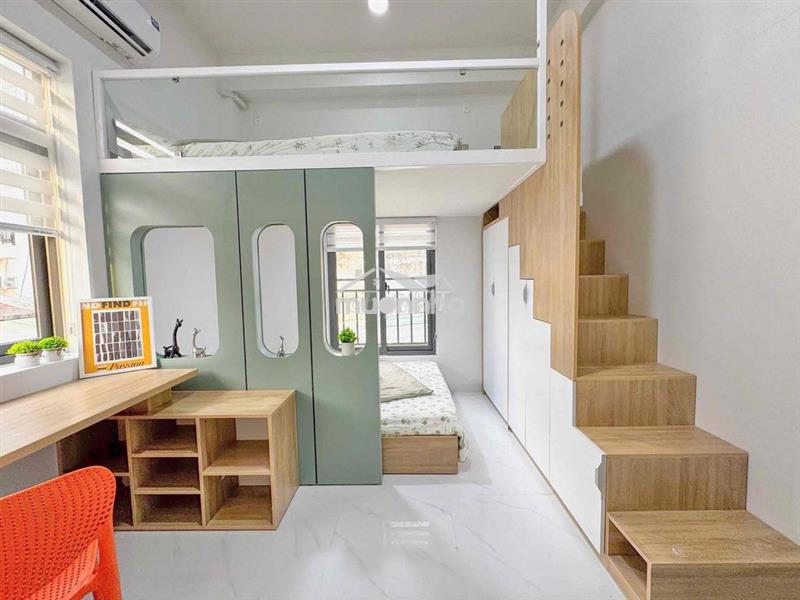 Duplex 2 không gian ngủ cách đh văn lang cs3 1,5km