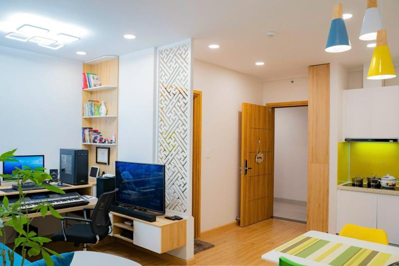 Bán căn hộ saigonhomes | 1pn 48m2 full nt | tầng cao view thoáng mát - 2