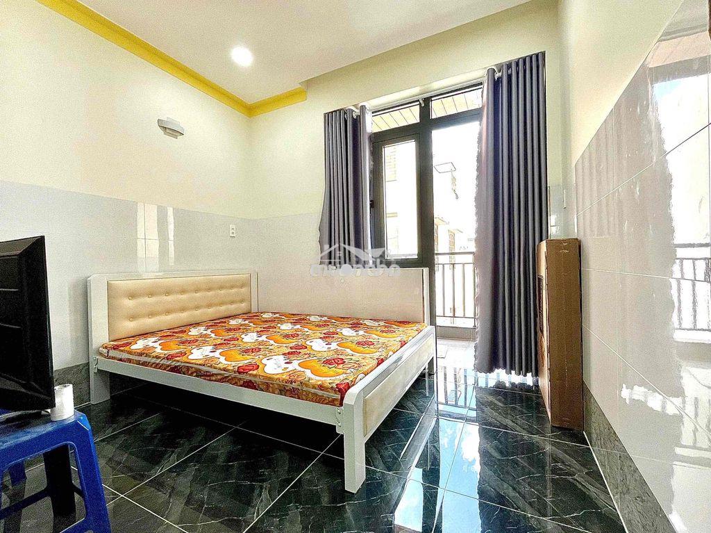 Cho thuê studio balcon 35m2 3ng2xe ngay bắc hải_đh bách khoa huflit - 4