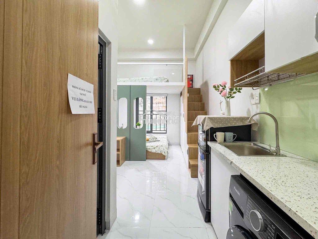 Duplex 2 không gian ngủ cửa sổ lớn ngay sát cầu vượt 3 tháng 2-quận 10 - 2