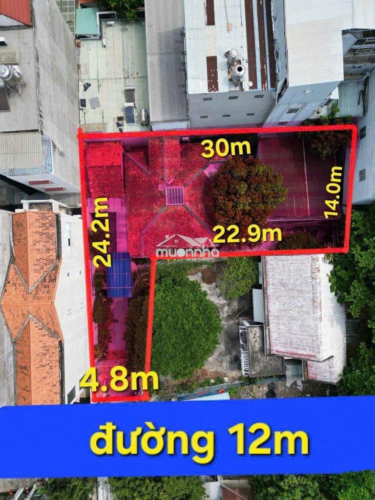 Cực tốt bán đất tặng biệt thự siêu cổ mặt tiền đường số lâm văn bền