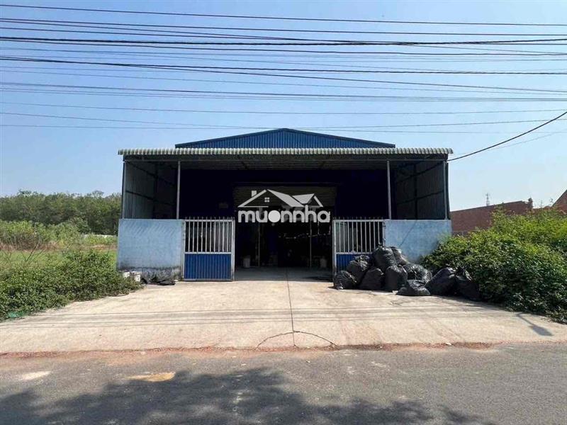 Cho thuê xưởng 1000m hoà lợi- bến cát