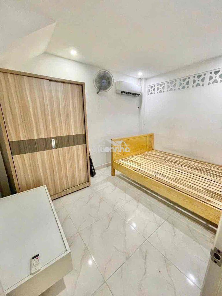 Nhà rộng có nội thất 4*16m 1lửng 2pn hxh lê văn thọ - 4