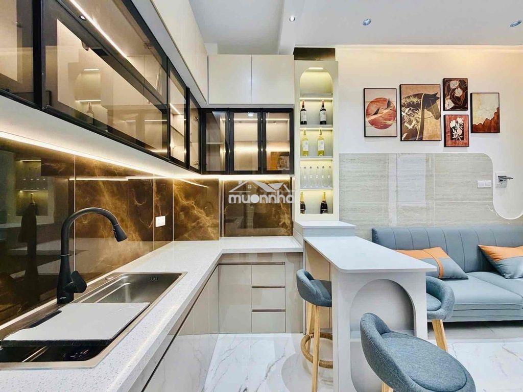 Nhà đẹp quang trung xe hơi tới cửu 2tầng 40m2 - 4