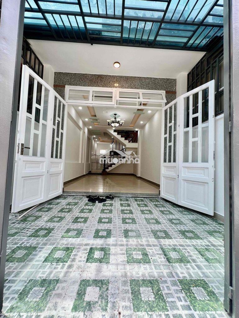 Cho thuê nhà hẻm 43 vườn lài apđ q12 dt 4x17 1trệt 1lầu 2pn 3wc