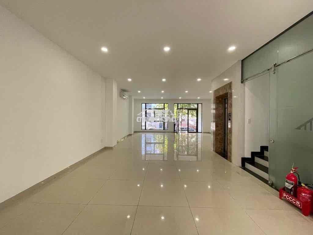 Tầng trệt ~85m2, sàn trống, có máy lạnh, hầm xe ở vạn phúc. giá 19 tr - 2