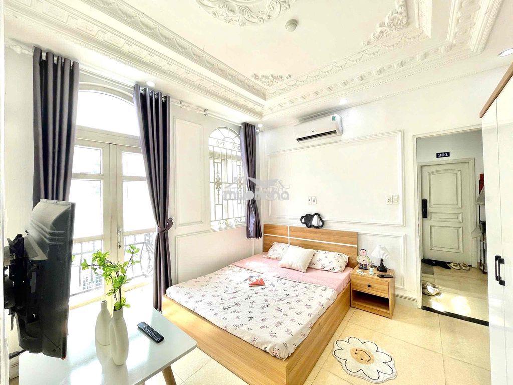 Căn hộ studio⚡️ phạm ngũ lão, gò vấp - full nội thất, ban công - 3