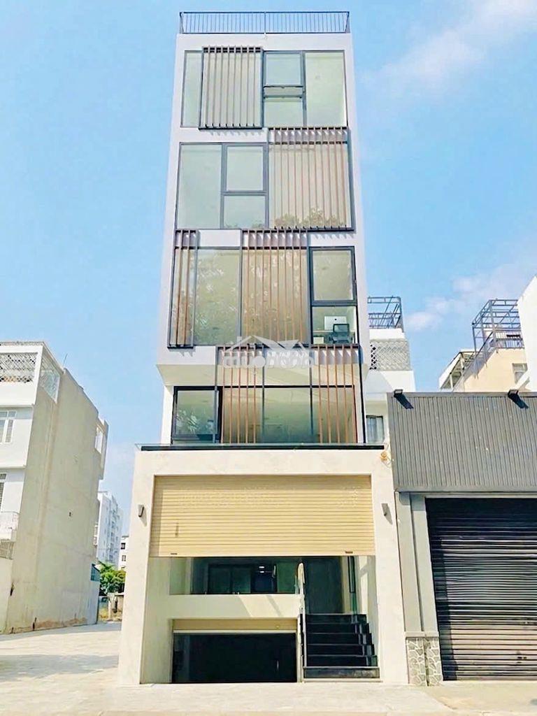 Hot! căn góc 491f huỳnh văn bánh p13, 5x20m, hầm 4l, 550m², sàn suốt
