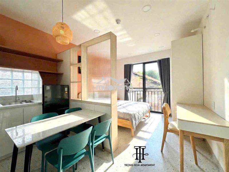 Cho thuê căn hộ 1pn full nt, nhận thú cưng, gần rmit, tdtu, vivo city
