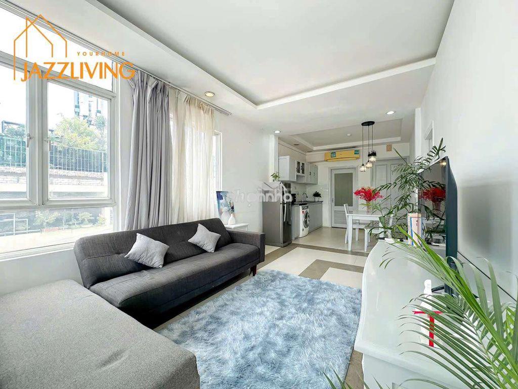 Cho thuê căn hộ 2pn 55m2, full nội thất, đường hai bà trưng quận 1 - 2