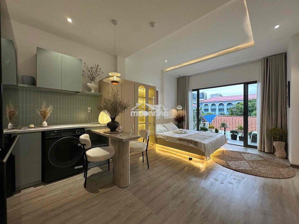 🏡Cho thuê căn hộ mới 100% - ban công full nội thất gần nhà thờ đức bà - 3