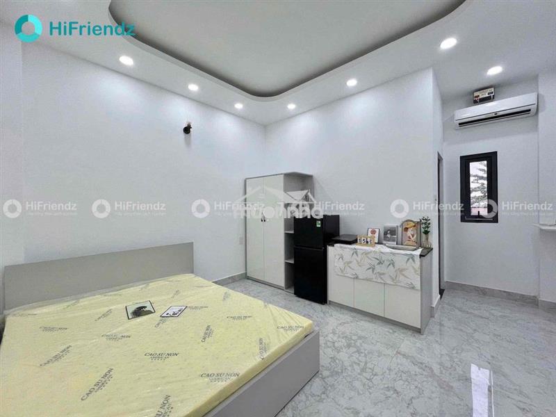 Trống sẵn 1p full nội thất - cửa sổ - mới xây - gần bốn xã_đh văn hiến