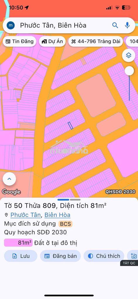 Đất thổ cư khu dân cư cường thuận đường võ nguyên giáp gần cổng 11
