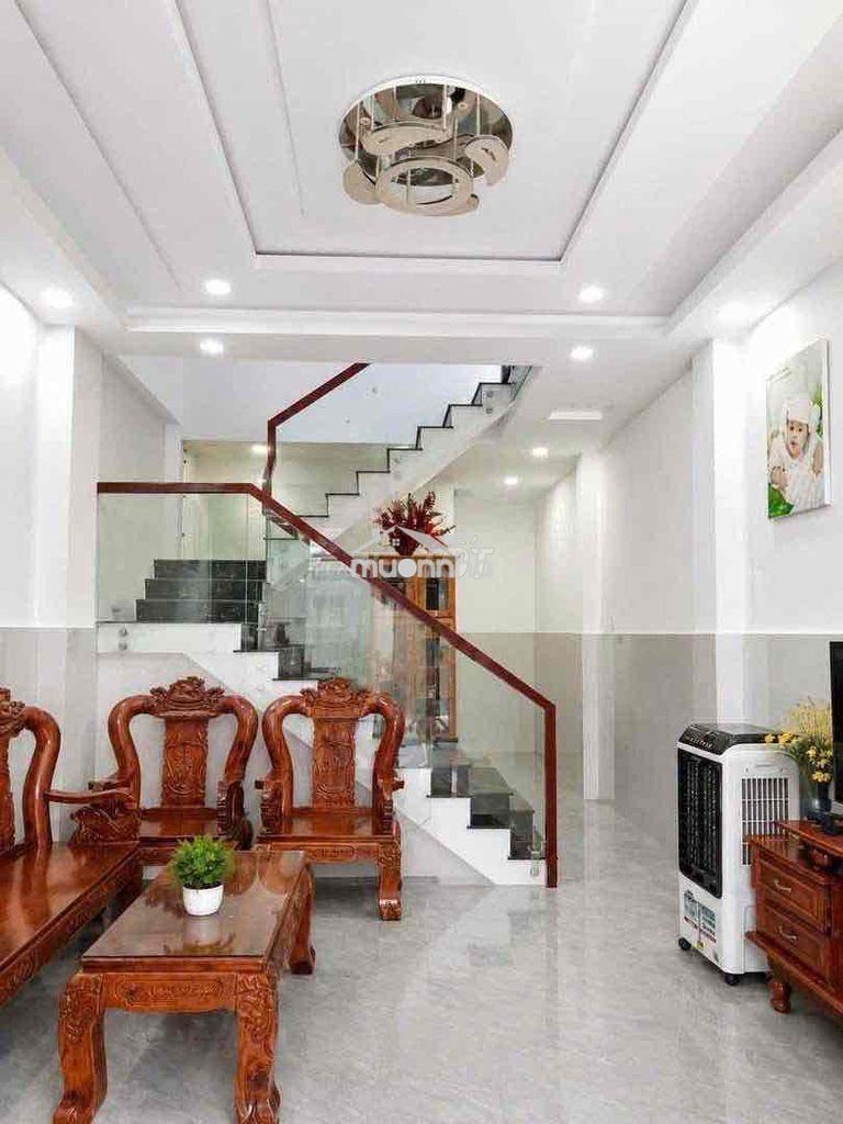 Nhà đẹp 4*12m 2pn hẻm 4m gần chợ ấp 4 nguyễn thị tú và ngã 5 vĩnh lộc - 2