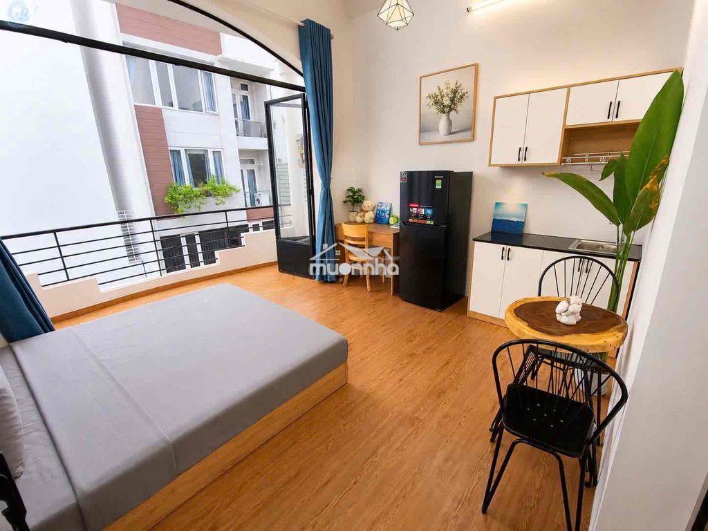 Studio ban công — ngay vạn hạnh mall — máy giặt riêng - 3