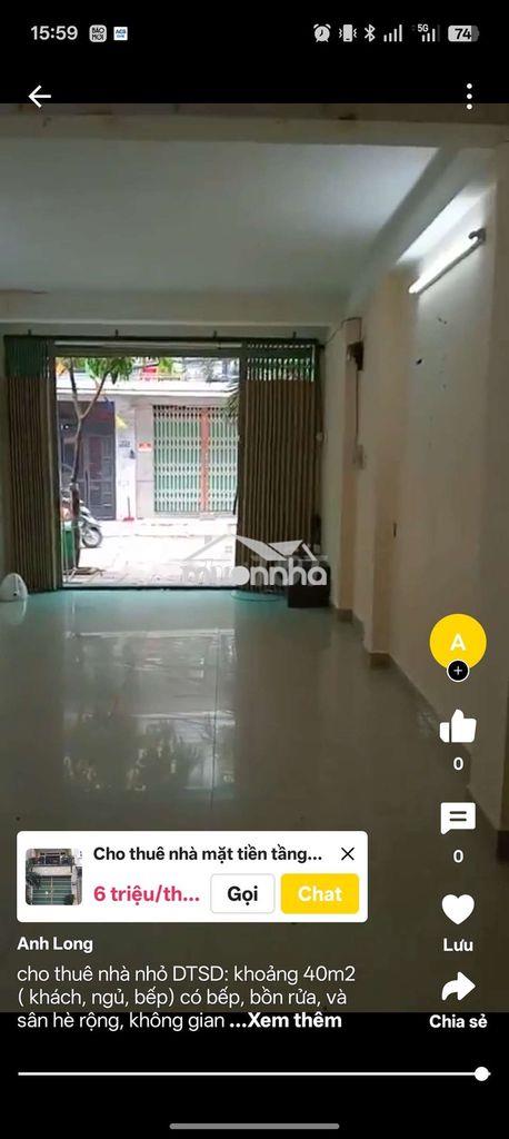 Cho thuê nhà trọ ( tầng trệt )riêng biệt rộng sạch thoáng - 3