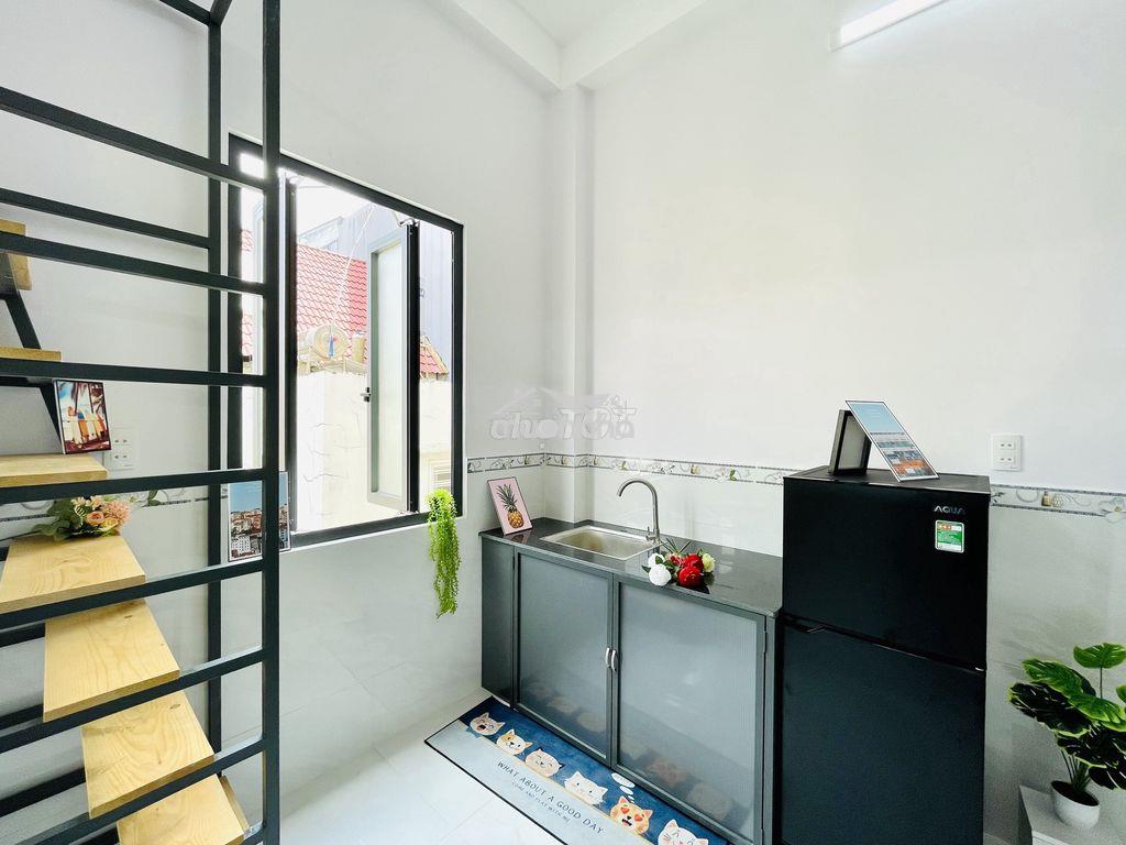 Phòng gác lửng mới - full cửa sổ trời - gần đh công nghiệp - 4