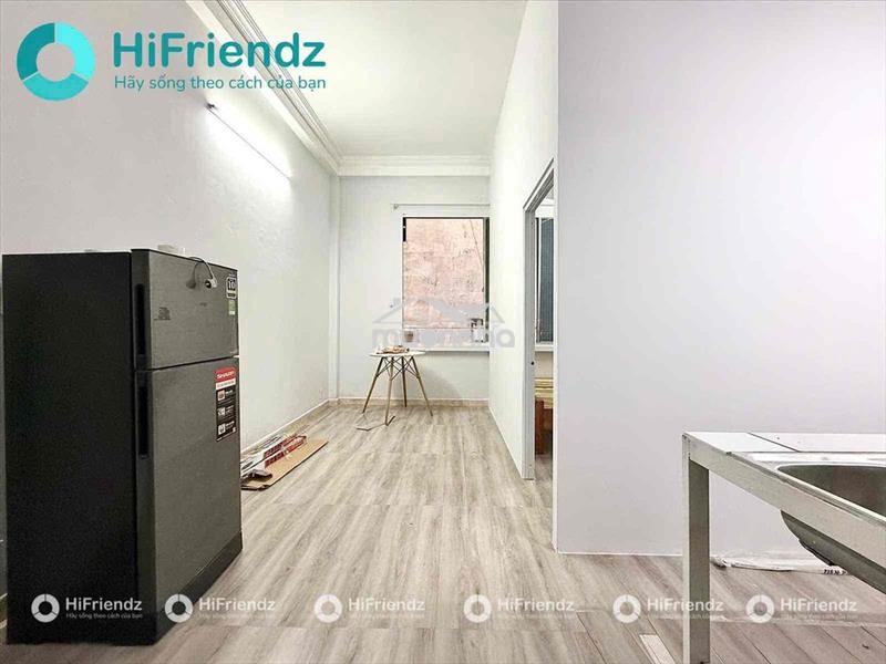 1 phòng ngủ tách bếp - full nội thất - ngay lotte mart cộng hoà