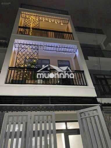 Nhà sau lưng chợ đầu mối đường ngô chí quốc, 3tầng 4pn 5wc full nt
