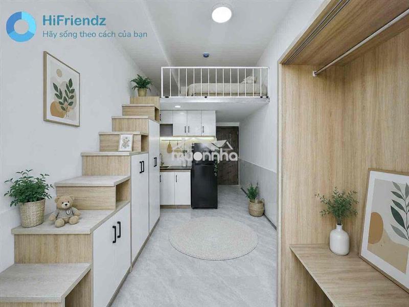Duplex ban công full nội thất đi bộ sang đại học công nghiệp iuh