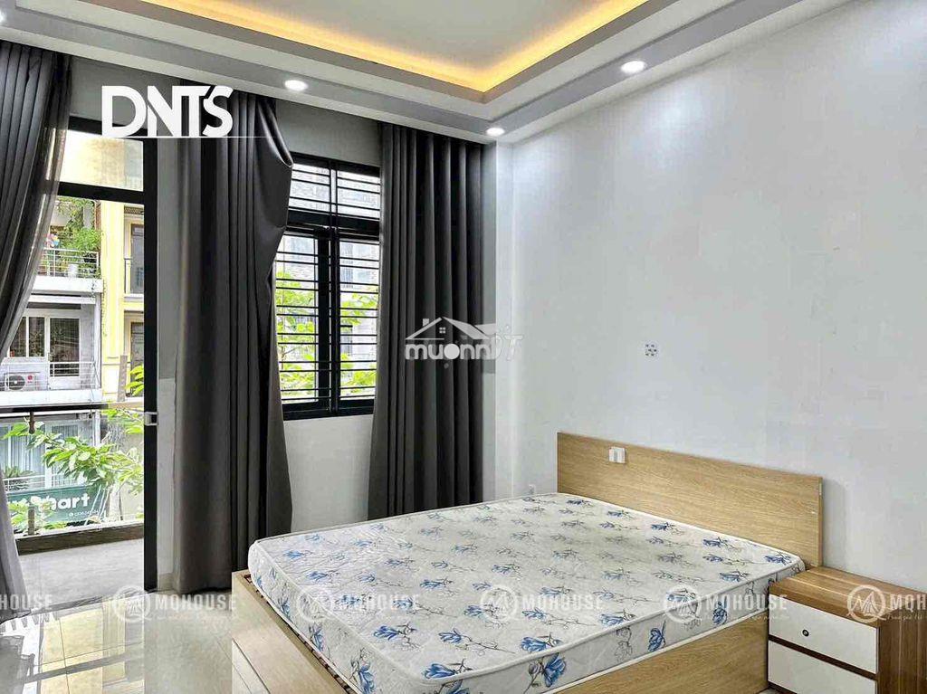 Studio ban công 40m mặt tiền trần quang khải tân định quận 1 thang máy - 3