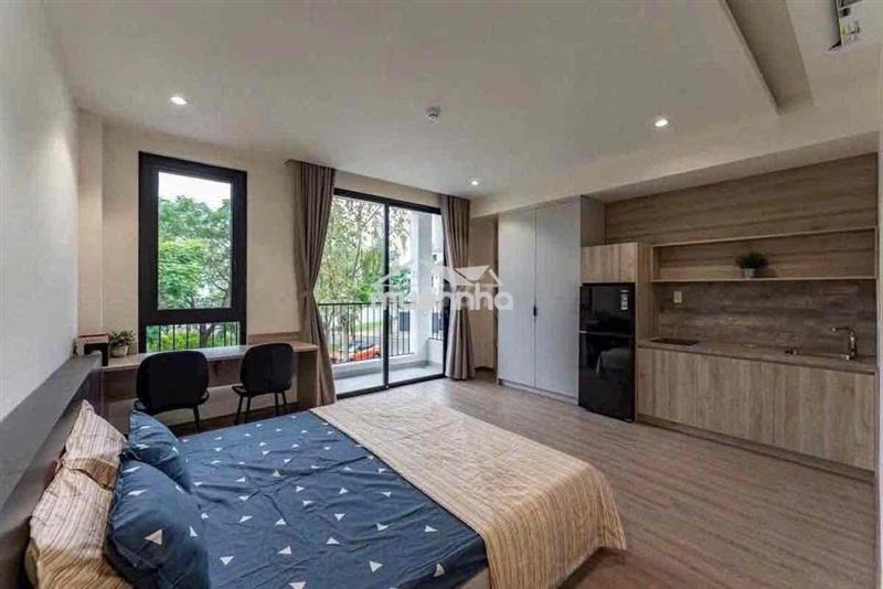 Studio full nội thất - ban công ngay chợ thủ đức - phạm văn đồng