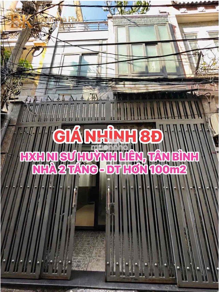 🏡🏡 Hxh 1/ ni sư huỳnh liên, tân bình - nhà 2 tầng - dt hơn 100m2 - giá