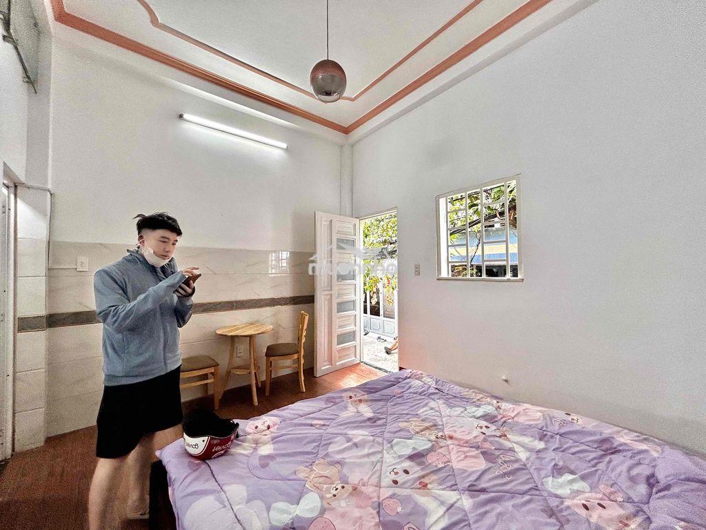 Phòng trọ trệt thoáng mát ngay khu bình phú q6 gần lý chiêu hoàng - 4