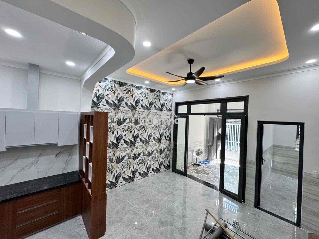 Nhà 1 trệt -1 lầu nhà mới đẹp về ở ngay hẻm ô tô - 3
