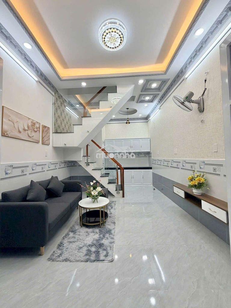 Nhà 3.5x7m 1 lầu huỳnh tấn phát xây mới 100% giá 1.39 tỷ
