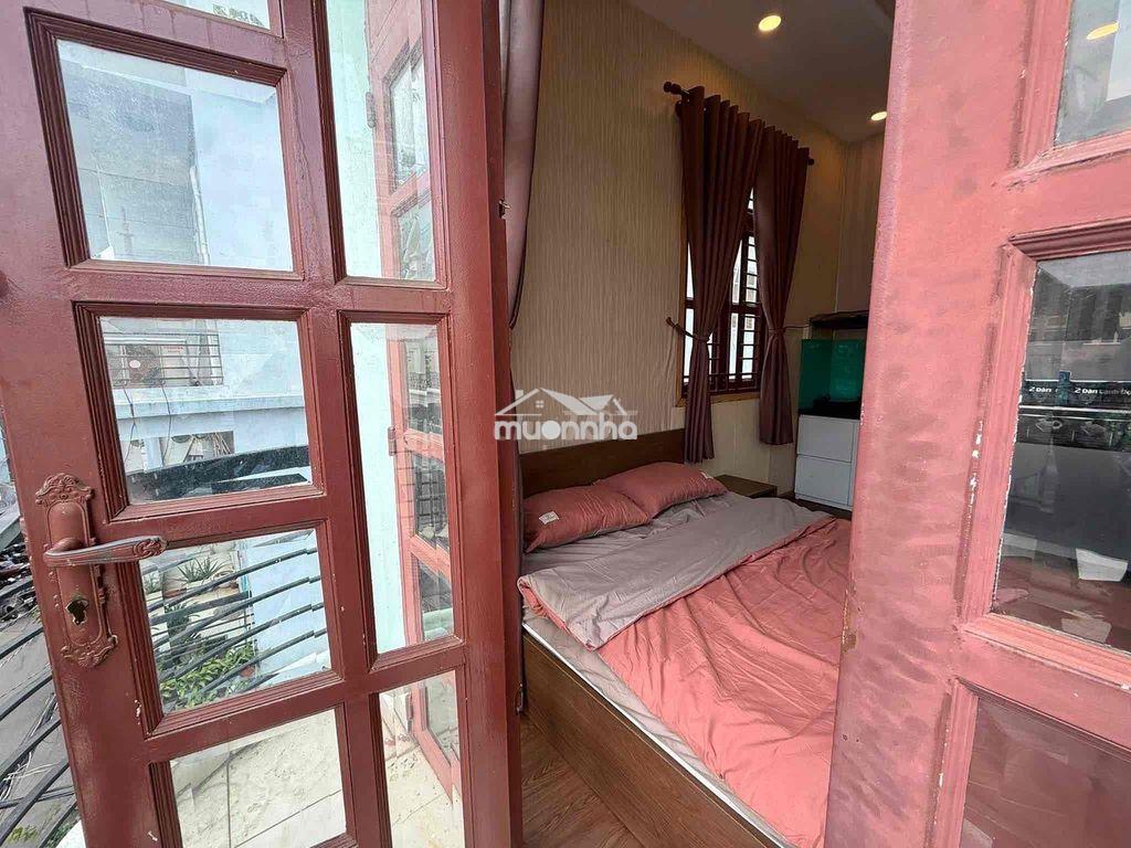 Cho thuê căn hộ studio ban công q4 gần đh luật, đh nguyễn tất thành - 4