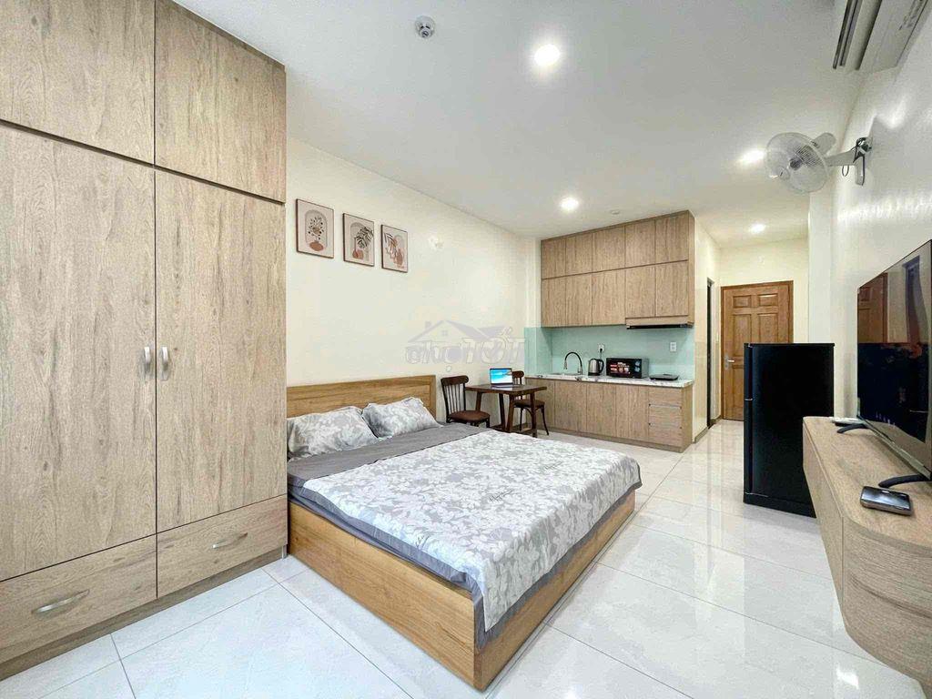 Studio cửa sổ trời full nội thất 38m2 trục lý chính thắng quận 3 - 2