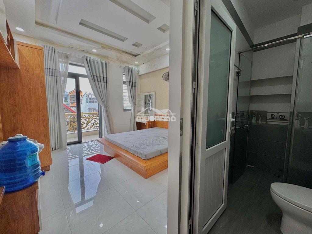 Phòng có ban công giá rẻ full nội thất ngay trung tâm gò vấp ở liền - 2
