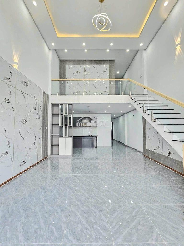 1tỷ6 –nhà phố mới đẹp 90m2 gần cây xăng đức hưng, 3 phòng ngủ,sân oto - 2